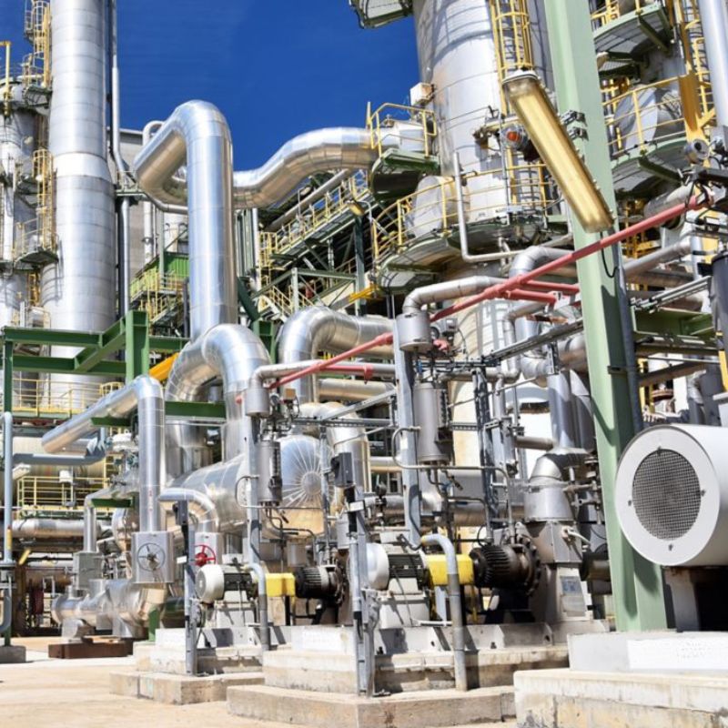 Procesado químico conectores hidraulicos de acero inoxidable